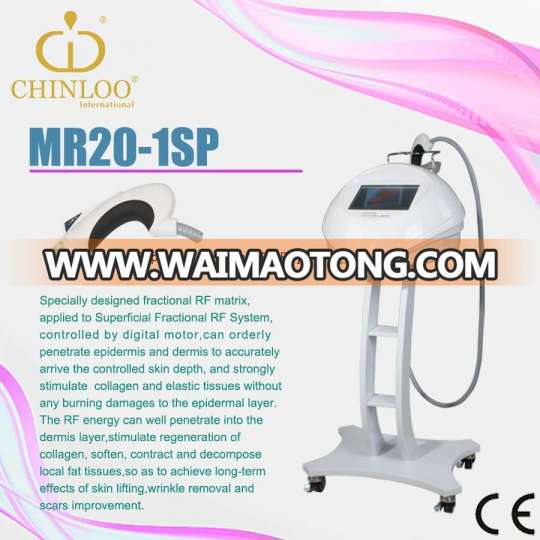 Anti-Wrinkle Eye Massager Face Lifting Body Building Matrix Fractional RF PDT Beauty Machine Mr20-1sp CE Factory for Sale